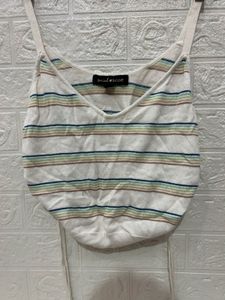 Striped Cami crop top