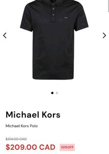 MICHAEL KORS MEN&#39;S TSHIRT