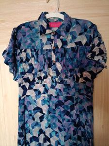 Blue Long Dress For Women