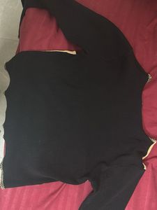 Checkered Long Sleeve Top