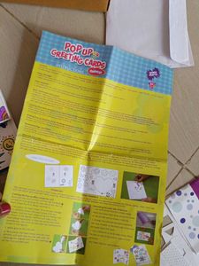 Funskool Pop Up Greeting Cards(3 cards unused)