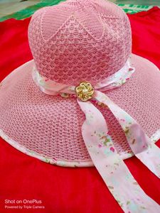 Stylish Light Pink Hat