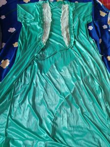 Satin Nightgown 2pcs