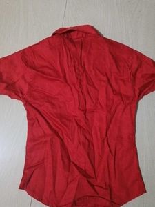 Red Casual Shirt