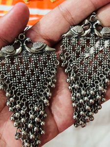 Peacock Dangle Earrings