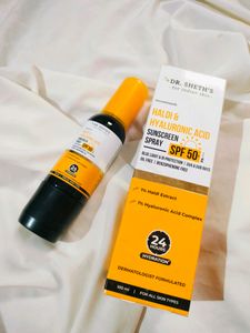 Dr Sheth's Haldi & Hyaluronic Acid Body Sunscreen Spray