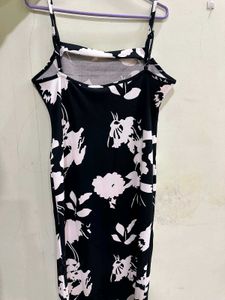 LYCRA Sleevless Solid Dress
