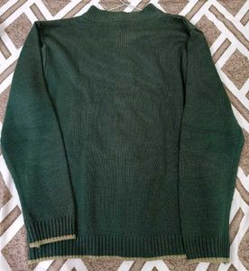 Green Argyle Sweater