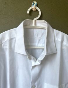 Louis Philippe Premium Formal White Shirt
