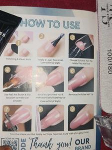 THR3E STROKES Pink Nail Extension Gel