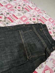 Stylish Gray Denim Jeans