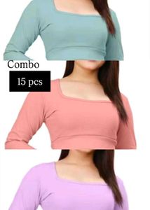 Crop Top Set of 15.... Available All Size