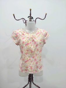 Floral Print Top