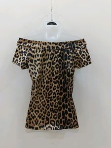 Leopard Print Top For Girls