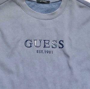 Guess Typographic Pullover | Chest 42