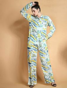 Marble Print Co-ord Set