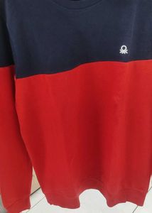 Benetton Colorblock Sweater