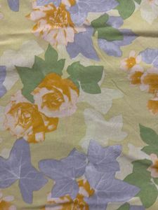 king size Floral Bed Sheet without pillow covers