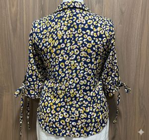 Floral Print Women's Shirt