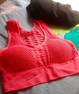 Backless Sexy Sports Bra Combo
