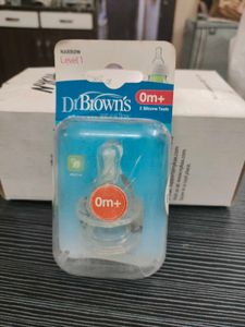 Dr.Brown Natural Flow Feeling Silicone (0 Months+