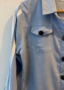 Blue Denim Style Jacket