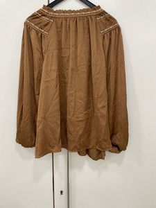 ✨Sienna Dream: Embroidered Boho Blouse! 🧡