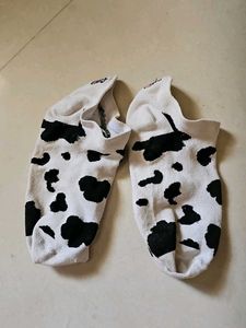 Cow Print Socks