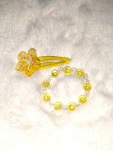 COMBO OF BRACELET &amp; CLIP