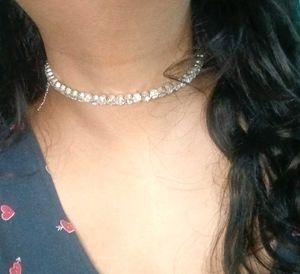 CZ/ AD choker Set