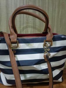 Aldo Striped Handbag