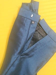 Men Blue Solid Slim-fit Blazer &amp; Pant (Men Suit)