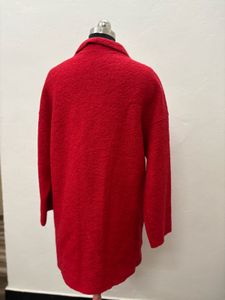Red Double Breasted Coat