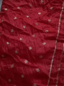 Silk Dupatta With Zari Weaving