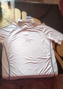 BAS Cricket Shirt – Classic White Performance Tee