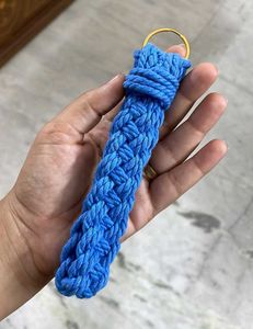 💙 Macrame Keychain 💙