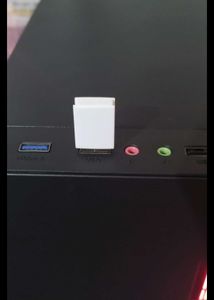 Gaming PC Case Black With RGB Light