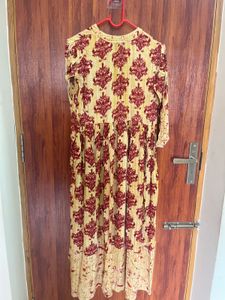 Boho Print Midi Dress