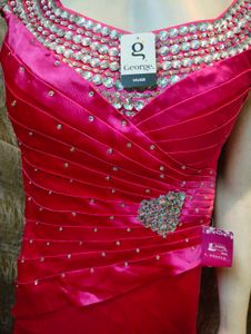 Magenta Party Dress