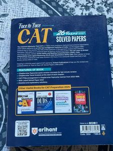 cat book solved paper
