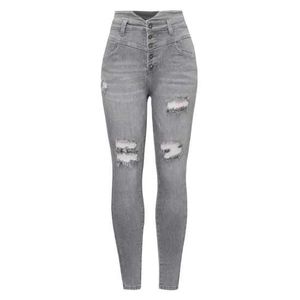 Grey Rugged Jeans