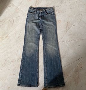 vintage Embroidered Denim Jeans