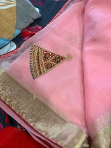 Jardosi Pachwork Elegant Saree..