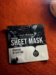 Hilary Rhoda Charcoal Detoxifying Sheet Mask