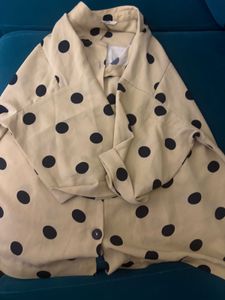Cute Polka Dot Crop Top
