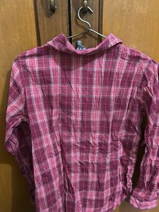 casual checked shirt