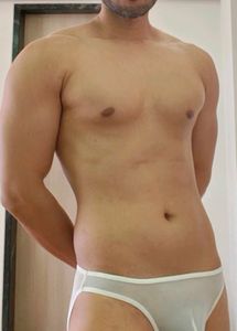 Semi-transparent Thongs For Asli Mard