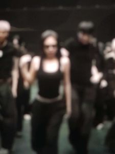 jennie red and black top combo