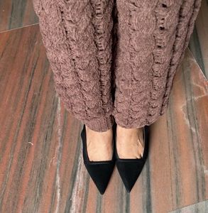 Cozy Knit Drawstring Pants