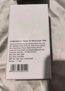 Le Marbel Silicon Ice Roller